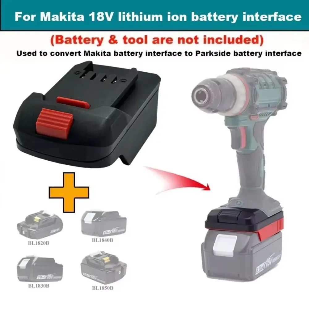 Преобразователь литиевой батареи из АБС-пластика, портативный прочный адаптер для литий-ионной батареи, профессиональный для Makita в Lidl Parkside X20V
Преобразователь литиевой батареи из АБС-пластика, портативный прочный адаптер для литий-ионной батареи, профессиональный для Makita в Lidl Parkside X20V