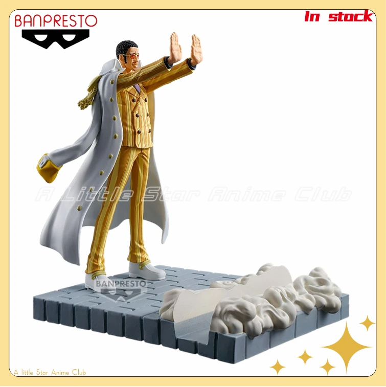 In Stock Original BANDAI BANPRESTO FIGLIFE ONE PIECE Borsalino Gift Model Ornament
In Stock Original BANDAI BANPRESTO FIGLIFE ONE PIECE Borsalino Gift Model Ornament