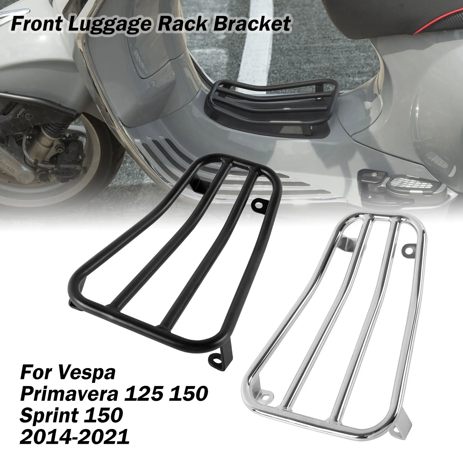 Motorcycle Accessories Front Luggage Rack Bracket For Sprint Vespa Primavera 125 150 2014-2021 Sprint150 Motor Accessories
Motorcycle Accessories Front Luggage Rack Bracket For Sprint Vespa Primavera 125 150 2014-2021 Sprint150 Motor Accessories
