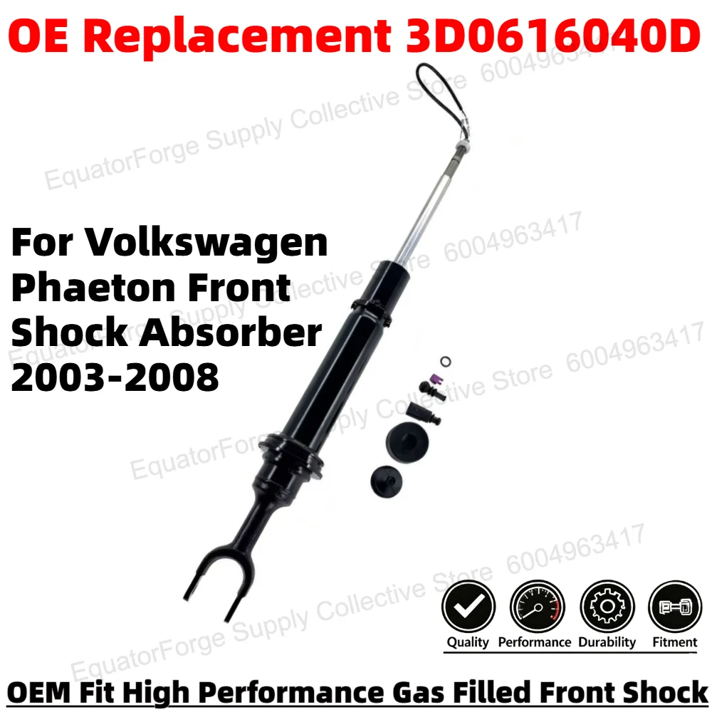 Direct Fit High Stability Premium Durable Front Shock Absorber for Volkswagen Phaeton 2003-2008 OE Number 3D0616040D
Direct Fit High Stability Premium Durable Front Shock Absorber for Volkswagen Phaeton 2003-2008 OE Number 3D0616040D