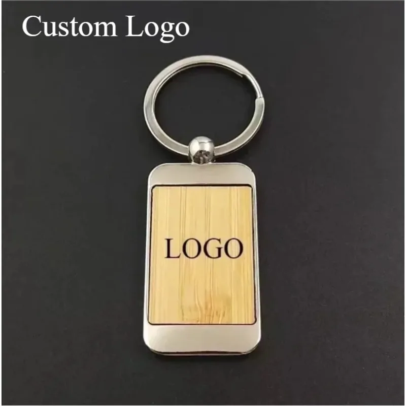 Bamboo Wood Keychain Custom Logo Name Metal Autos Car Key Chain Ring Creative Personality Men and Women Keyring Gift
Bamboo Wood Keychain Custom Logo Name Metal Autos Car Key Chain Ring Creative Personality Men and Women Keyring Gift
