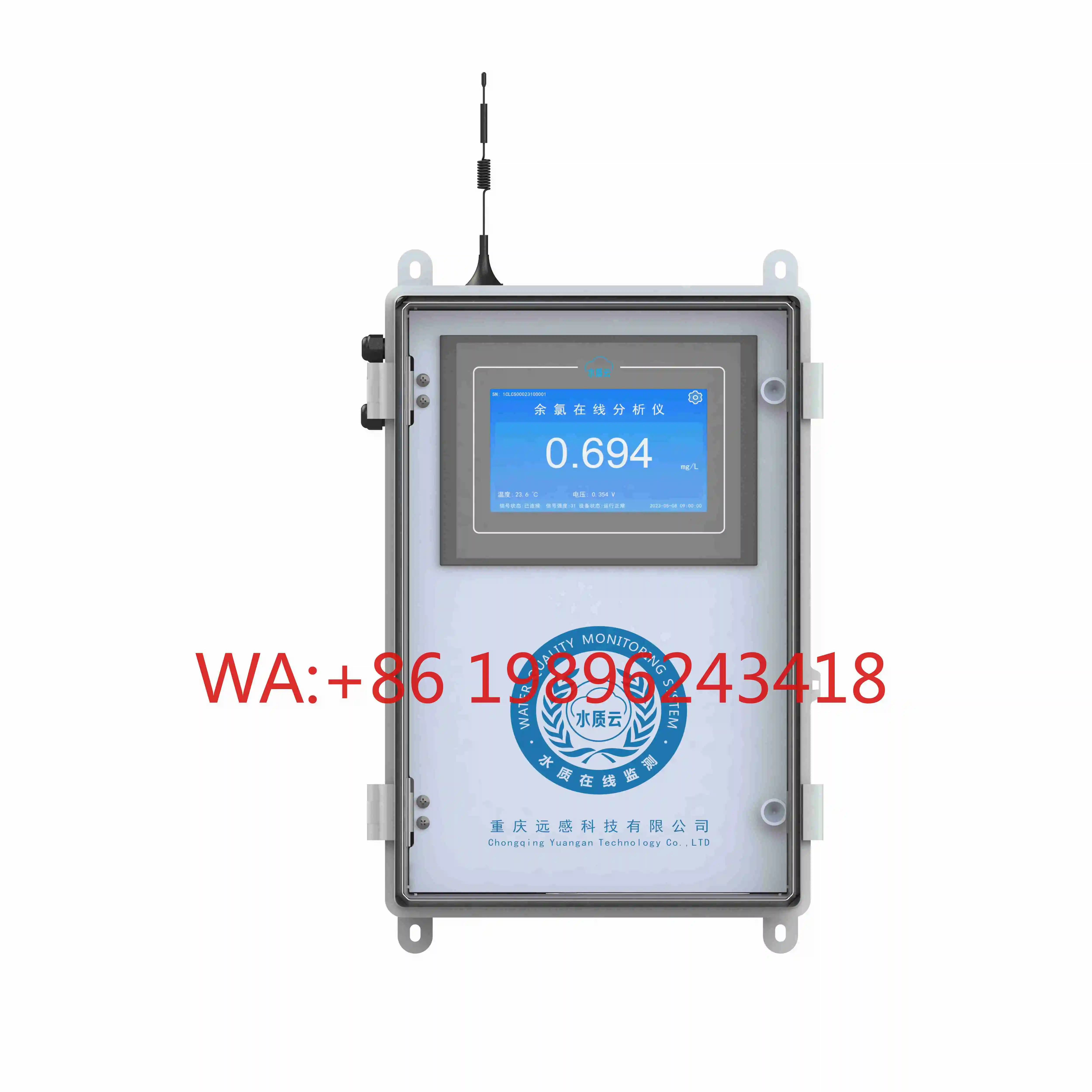 Online Analyzer RS485 Tap Water Chlorine Meter Customized OEM Support for Water Quality Monitoring
Online Analyzer RS485 Tap Water Chlorine Meter Customized OEM Support for Water Quality Monitoring