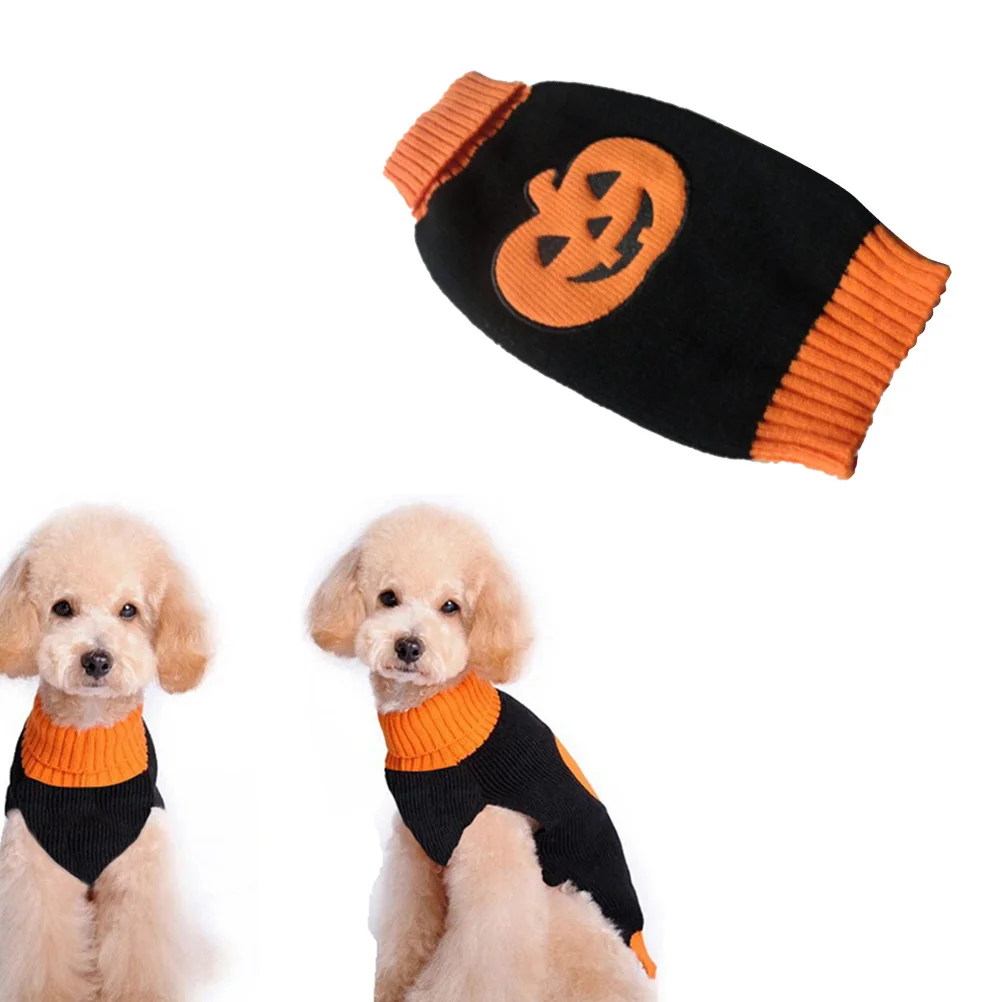Costumes Dog Pet Pumpkin Knitted Sweater Tiny Small Dress Turtleneck Bridegroom
Costumes Dog Pet Pumpkin Knitted Sweater Tiny Small Dress Turtleneck Bridegroom