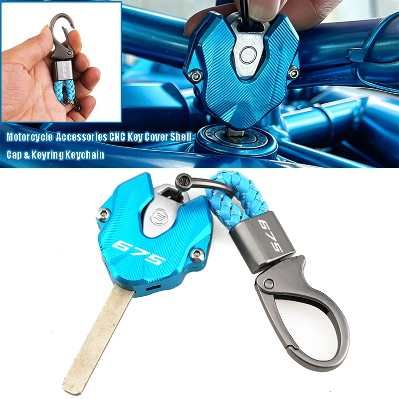 CF 675 NK SR SR-R SS Motorcycle Accessories CNC Key Cover Shell Cap & Keyring Keychain For CFMOTO 675NK 675SR 675SR-R 675SS
CF 675 NK SR SR-R SS Motorcycle Accessories CNC Key Cover Shell Cap & Keyring Keychain For CFMOTO 675NK 675SR 675SR-R 675SS