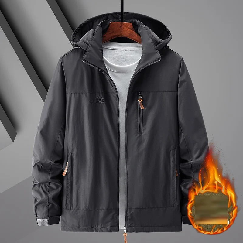 Winter tactical fleece jacket men casual zipper coat warm thick outdoor men's overcoat Thermal windbreaker Hiking Bomber Jackets
Winter tactical fleece jacket men casual zipper coat warm thick outdoor men's overcoat Thermal windbreaker Hiking Bomber Jackets