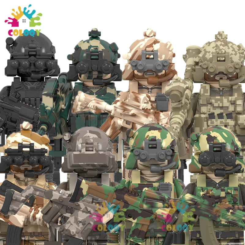 Kids Toys Special Forces Building Blocks WW2 Soldiers Weapon Accessories Mini Action Figures Toys For Kids Christmas Gifts
Kids Toys Special Forces Building Blocks WW2 Soldiers Weapon Accessories Mini Action Figures Toys For Kids Christmas Gifts