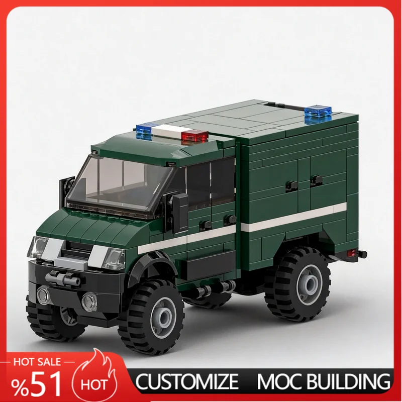 302PCS Armored Truck Model Building Blocks Off-Road Vehicle Assembly Customize Toy Educational DIY Gift For funs And Collectors
302PCS Armored Truck Model Building Blocks Off-Road Vehicle Assembly Customize Toy Educational DIY Gift For funs And Collectors