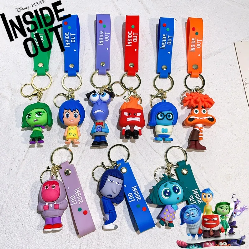Hot Disney Inside Out 2 Keychain Cartoon Anime Joy Sadness Anger Disgust Fear Figure Doll Key Ring Cute Bag Pendant Kid Toy Gift
Hot Disney Inside Out 2 Keychain Cartoon Anime Joy Sadness Anger Disgust Fear Figure Doll Key Ring Cute Bag Pendant Kid Toy Gift