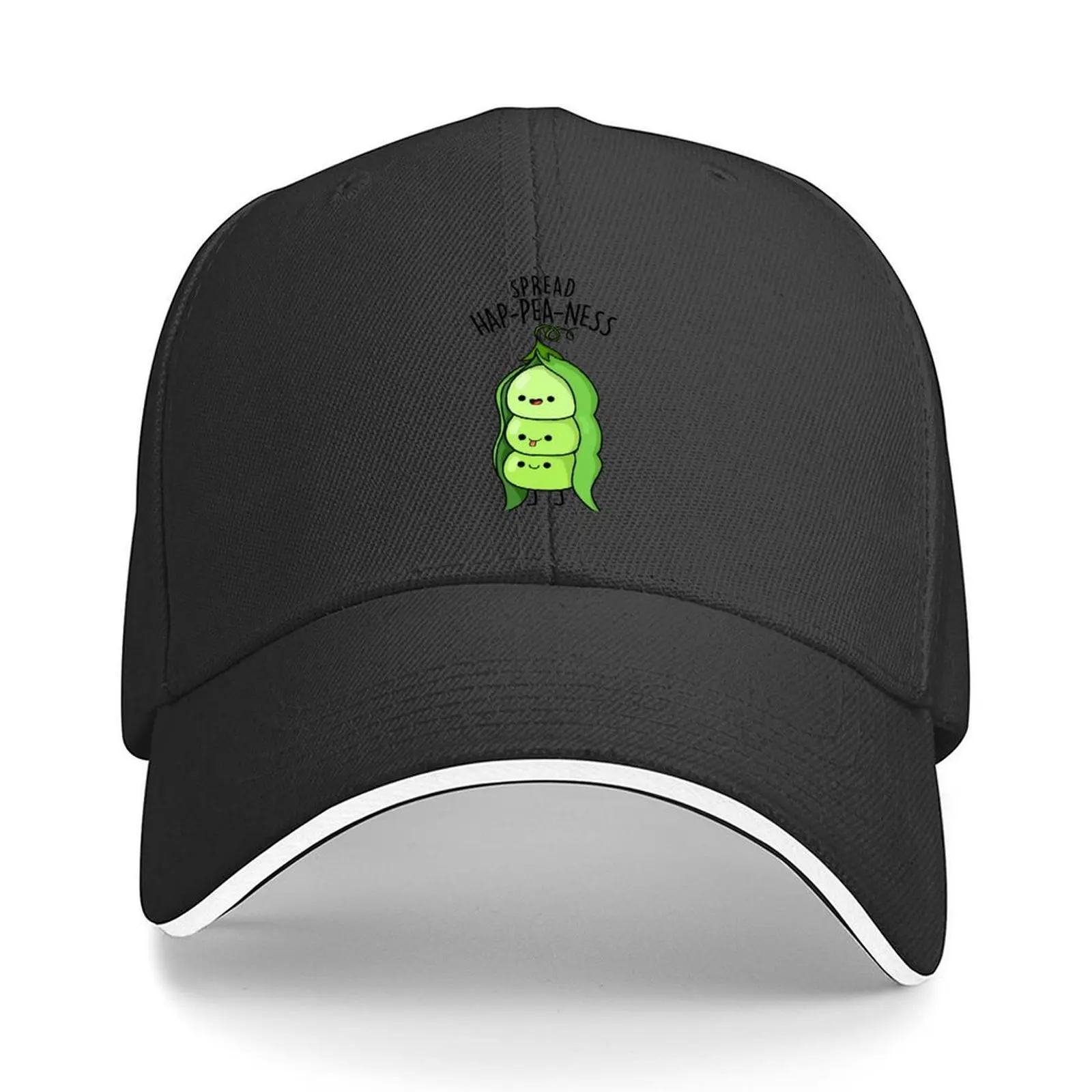 Spread Hap-pea-ness Funny Peas Puns Baseball Cap sun hat Hat Luxury Brand Luxury man cap fishing hat Men's Caps Women's
Spread Hap-pea-ness Funny Peas Puns Baseball Cap sun hat Hat Luxury Brand Luxury man cap fishing hat Men's Caps Women's