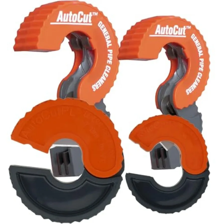 ATC-AP AutoCut and AutoCut PL 4-Piece Pipe Cutter Kit for Copper and Plastic Tubing 1/2" and 3/4" Cutters
ATC-AP AutoCut and AutoCut PL 4-Piece Pipe Cutter Kit for Copper and Plastic Tubing 1/2" and 3/4" Cutters
