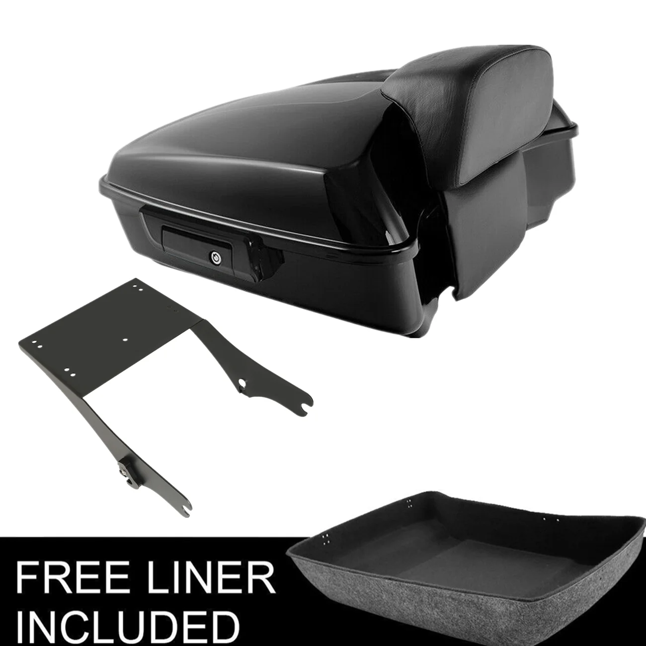 Motorcycle Chopped Pack Trunk Pad 2 Up Mount For Harley Tour Pak Touring Road Glide 1997-2008
Motorcycle Chopped Pack Trunk Pad 2 Up Mount For Harley Tour Pak Touring Road Glide 1997-2008