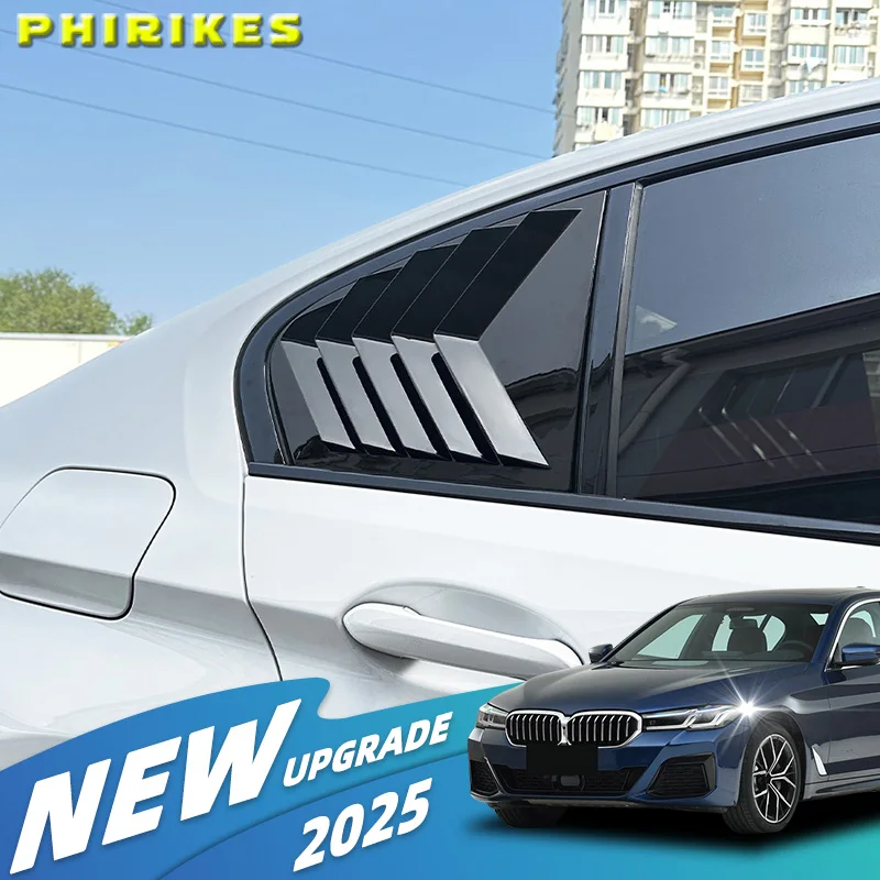 For BMW 5 Series G30 2018-2023, rear windshield louver film, overseas version car exterior upgrade
For BMW 5 Series G30 2018-2023, rear windshield louver film, overseas version car exterior upgrade