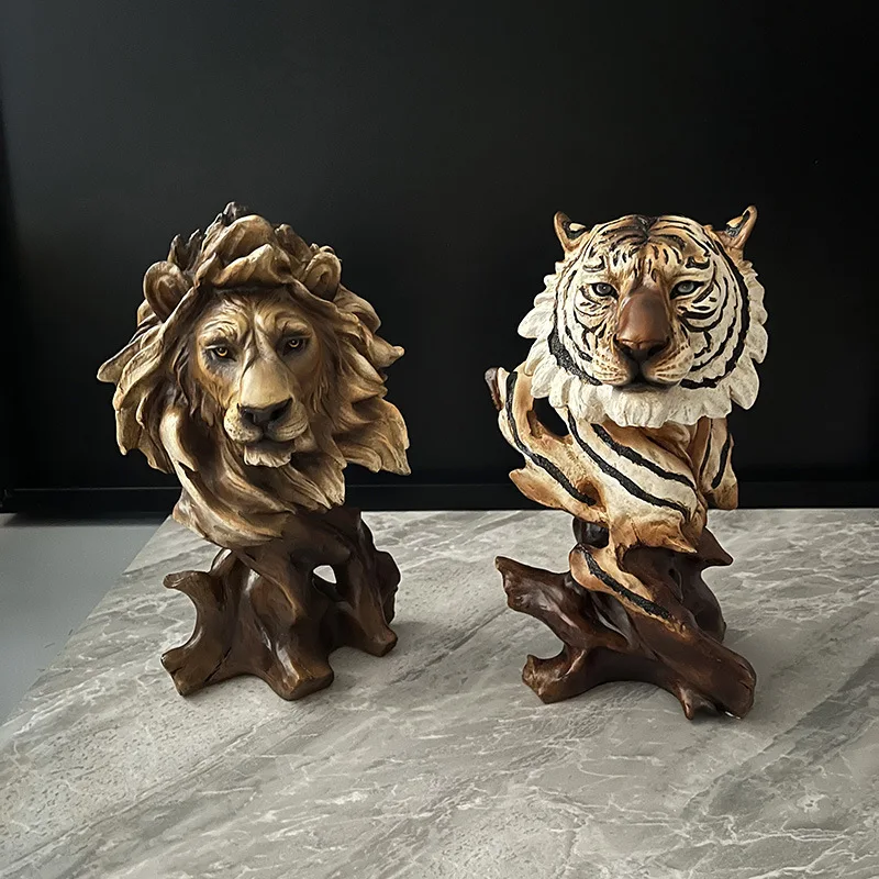 Retro home new creative simulation animal head arts and crafts decoration office desktop decoration living room decoration
Retro home new creative simulation animal head arts and crafts decoration office desktop decoration living room decoration