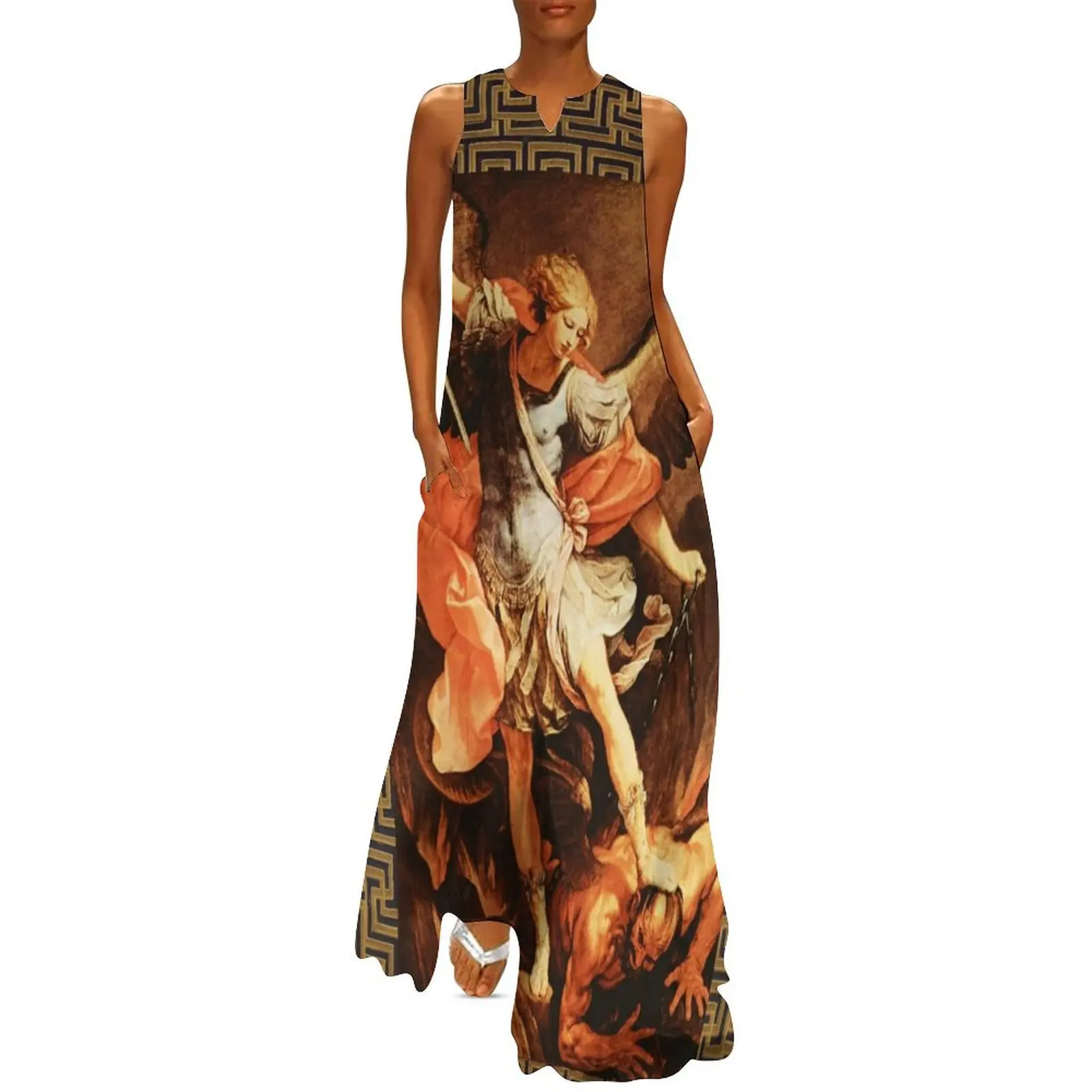 St. Michael Archangel Long Dress bandage dress chic and elegant evening dress Evening gown Clothing female
St. Michael Archangel Long Dress bandage dress chic and elegant evening dress Evening gown Clothing female