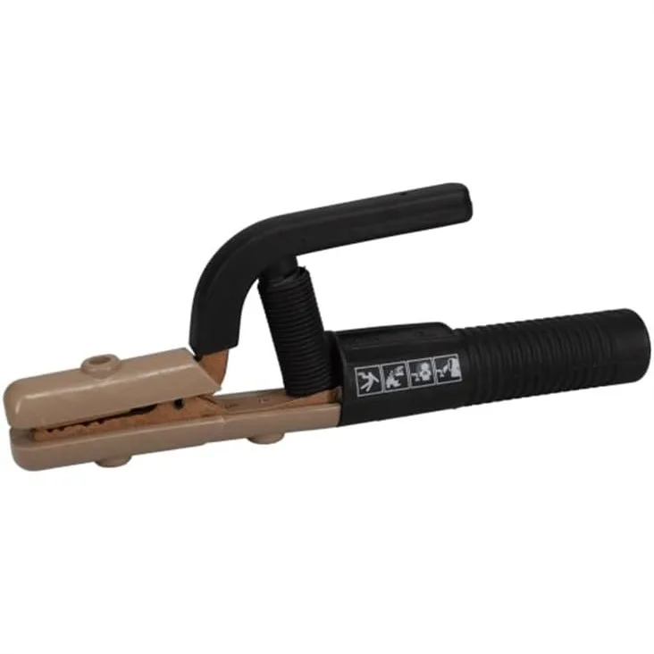 300 Amp Electrode Holder with Ball-Point Cable Connection for Welding up to 5/32" Rods
300 Amp Electrode Holder with Ball-Point Cable Connection for Welding up to 5/32" Rods
