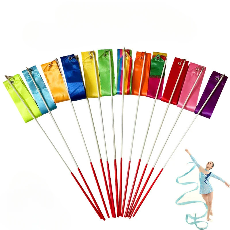 Rhythmic Dance Ribbons Gymnastics Ribbon Dancing Streamers Baton Twirling for Artistic Dancing Gymnastics Kids Talent Show 12Pcs
Rhythmic Dance Ribbons Gymnastics Ribbon Dancing Streamers Baton Twirling for Artistic Dancing Gymnastics Kids Talent Show 12Pcs
