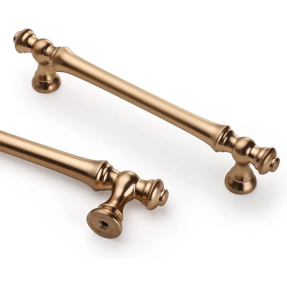 20 Pack 5 Inch(128mm) Champagne BronzePulls Kitchen Cabinet Hardware for Cupboard Gold Drawer Pulls
20 Pack 5 Inch(128mm) Champagne BronzePulls Kitchen Cabinet Hardware for Cupboard Gold Drawer Pulls