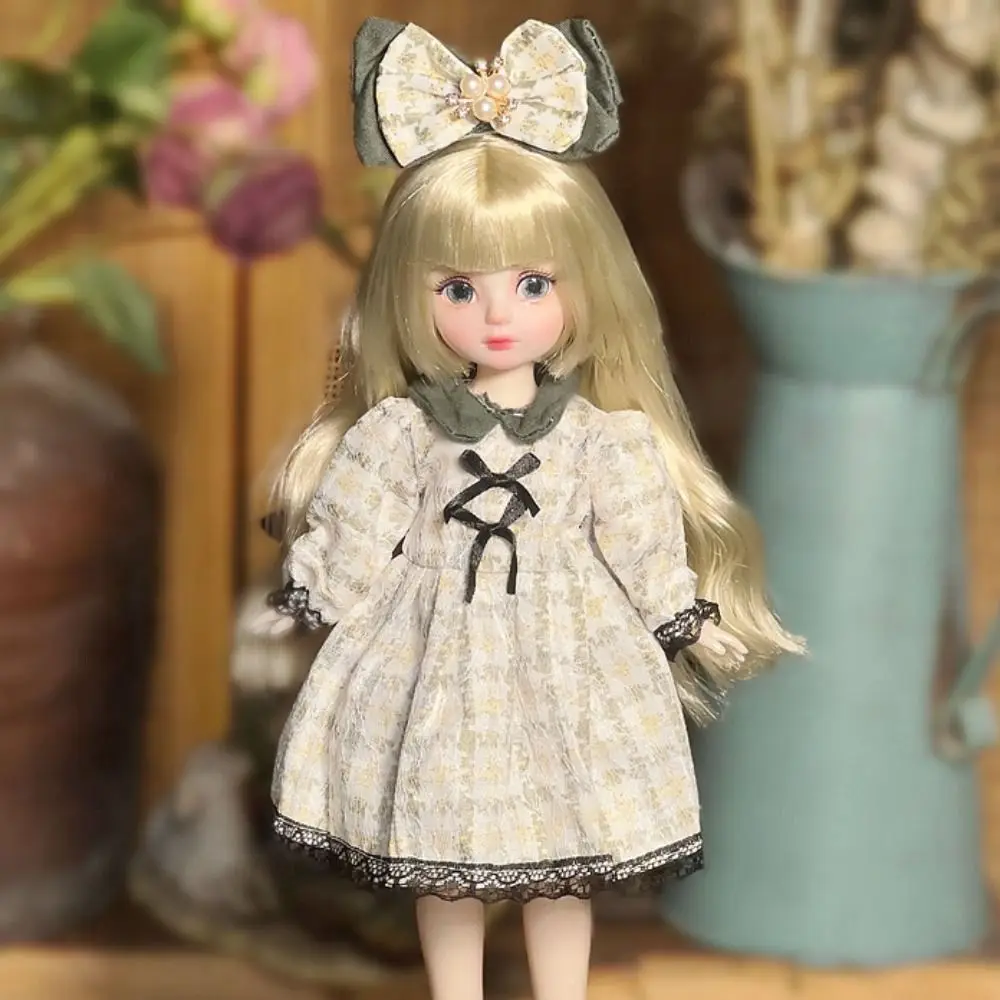 1 Set 1/6 SD 30cm Bjd Doll with Clothes Long Hair Attractive Eyes Princess Dress Up BJD Dolls Elegant with Wig Make Up
1 Set 1/6 SD 30cm Bjd Doll with Clothes Long Hair Attractive Eyes Princess Dress Up BJD Dolls Elegant with Wig Make Up