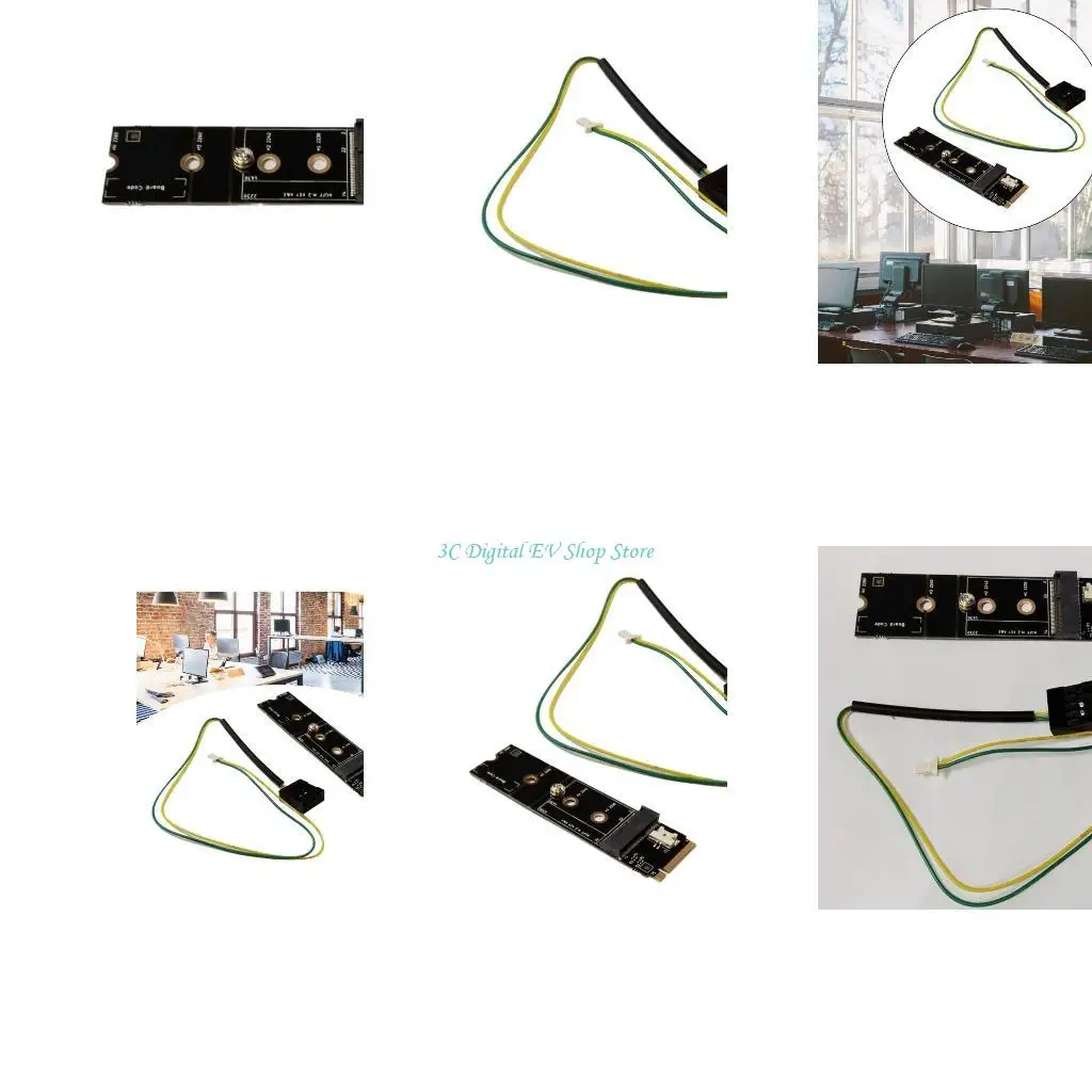 E74D M.2 A E to M.2 M Adapter Card NVME KEY-M Expansion Support For M.2 SSD WiFi M.2 NVME SSD Adapter Card Converter
E74D M.2 A E to M.2 M Adapter Card NVME KEY-M Expansion Support For M.2 SSD WiFi M.2 NVME SSD Adapter Card Converter