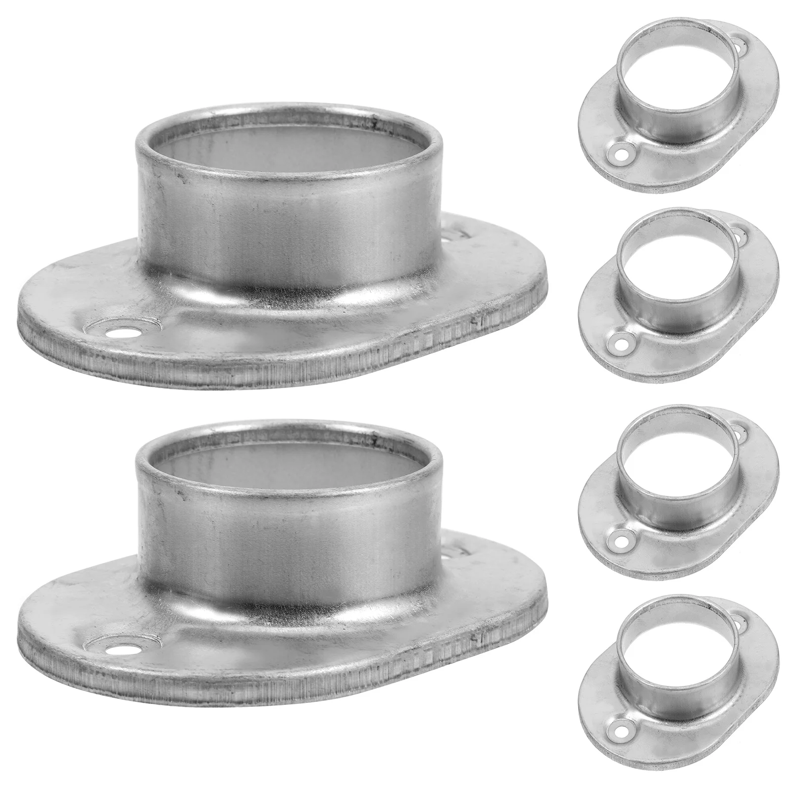 6pcs 48MM Round Tube Base Zinc Steel Railing Bracket Post Plate Supports for Decks Fence Gate Flange Mount Base Outdoor Sturdy
6pcs 48MM Round Tube Base Zinc Steel Railing Bracket Post Plate Supports for Decks Fence Gate Flange Mount Base Outdoor Sturdy