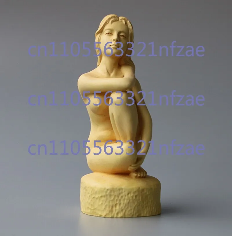 Самшит, резная китайская обнаженная статуя девушки для сидения, статуя красоты, декор
Самшит, резная китайская обнаженная статуя девушки для сидения, статуя красоты, декор