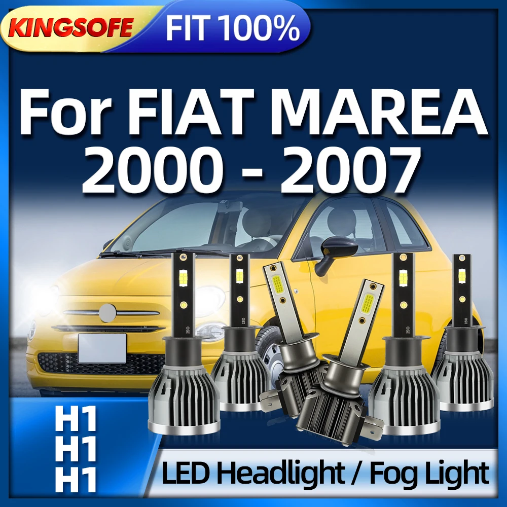 KINGSOFE 2/6 Pcs 26000ML Car Headlight H1 Bulbs 6000k Fog Lamp For FIAT MAREA 2000 2001 2002 2003 2004 2005 2006 2007
KINGSOFE 2/6 Pcs 26000ML Car Headlight H1 Bulbs 6000k Fog Lamp For FIAT MAREA 2000 2001 2002 2003 2004 2005 2006 2007