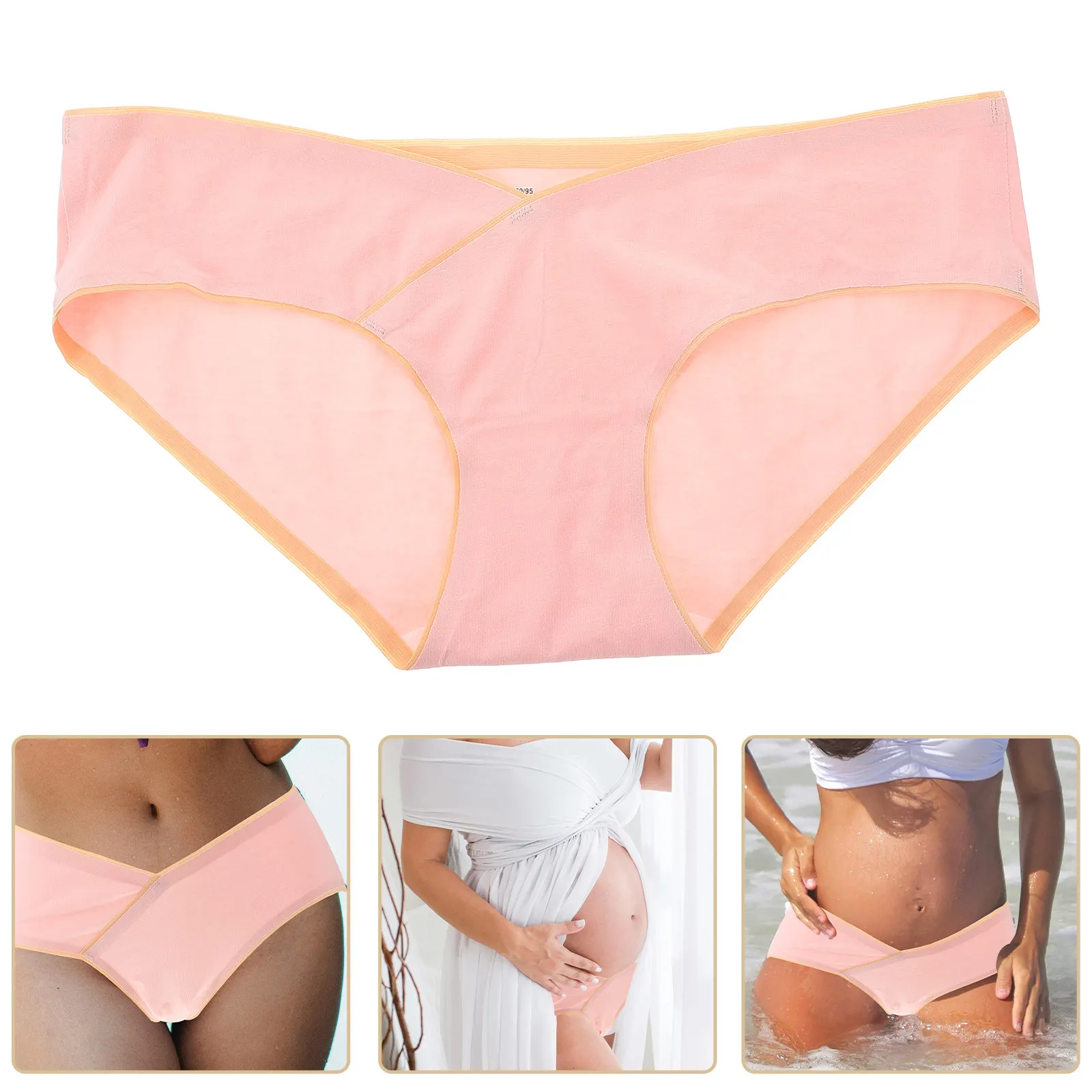 Maternity Panties Pink Xl Seamless Cotton Soft Briefs Nursing Underwear Mid-Pregnancy Belly Support Pants Comfortable Breathable
Maternity Panties Pink Xl Seamless Cotton Soft Briefs Nursing Underwear Mid-Pregnancy Belly Support Pants Comfortable Breathable