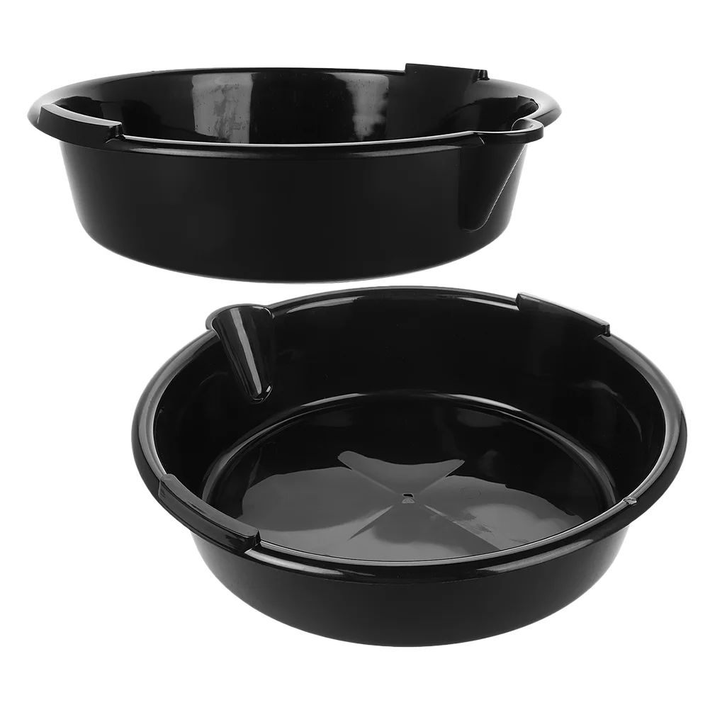 2Pcs Black Durable Plastic Oil Drip Tray Spill Prevention Oil Catch Pan Container Oil Drain Pan Automotive Maintenance Tool Auto
2Pcs Black Durable Plastic Oil Drip Tray Spill Prevention Oil Catch Pan Container Oil Drain Pan Automotive Maintenance Tool Auto