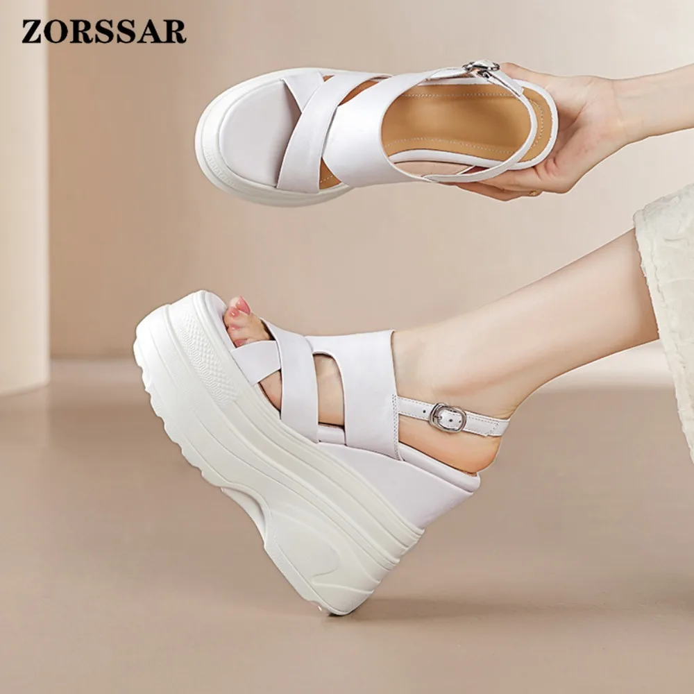 Women's Sandals Summer New Wedge Fish Mouth High Heel Open Toe Platform Summer Formal Shoes 14cm
Women's Sandals Summer New Wedge Fish Mouth High Heel Open Toe Platform Summer Formal Shoes 14cm