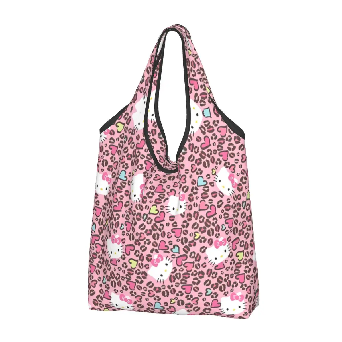 Hello Kitty Leopard Grocery Bag Durable Large Reusable Recycle Foldable Heavy Duty Kawaii Shopping Tote Bag Washable Lightweight
Hello Kitty Leopard Grocery Bag Durable Large Reusable Recycle Foldable Heavy Duty Kawaii Shopping Tote Bag Washable Lightweight
