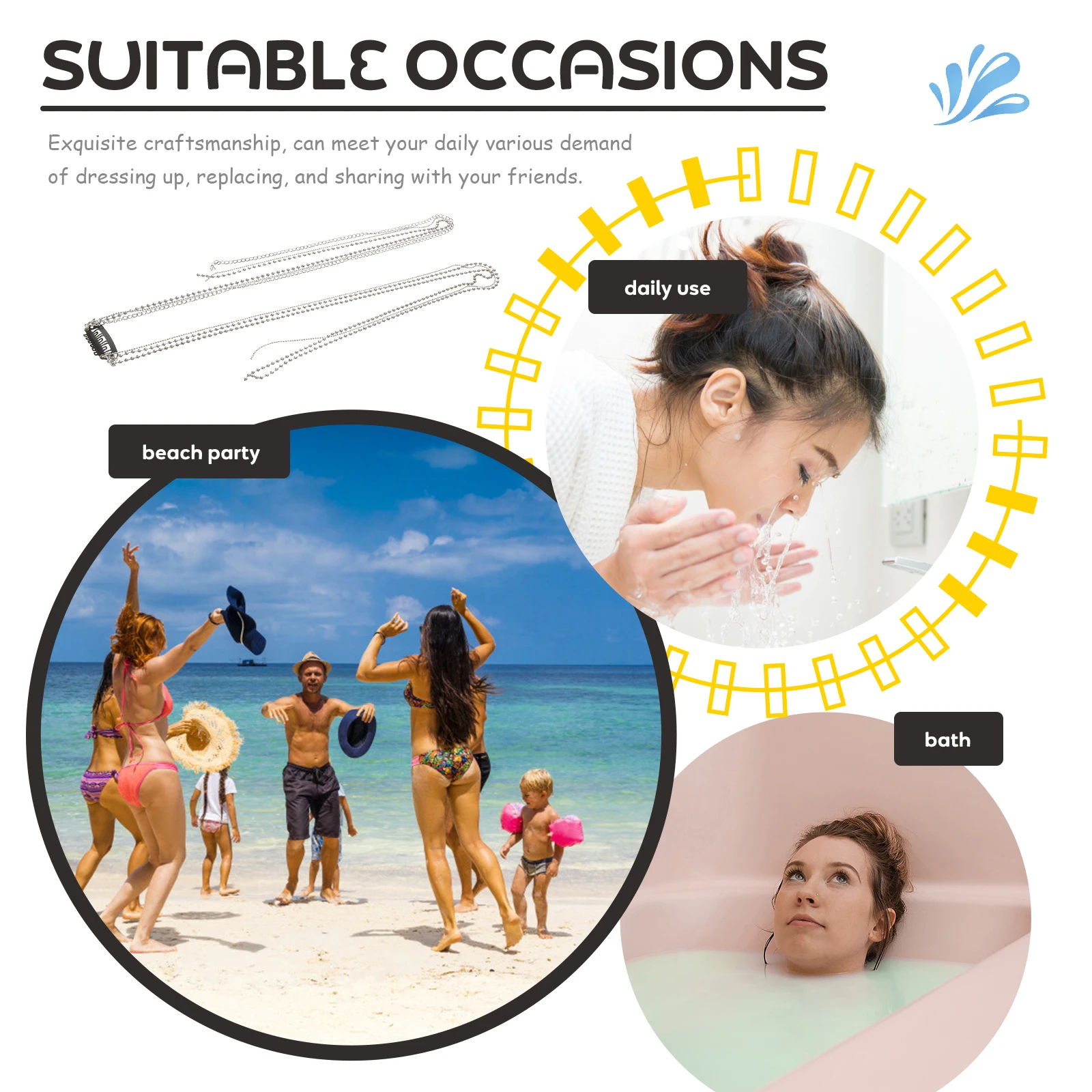 Hairpin Women Silver Headdress Braid Hair Accessories Chains Clips Braids Tassel Jewelry Lightweight Comfortable Daily
Hairpin Women Silver Headdress Braid Hair Accessories Chains Clips Braids Tassel Jewelry Lightweight Comfortable Daily