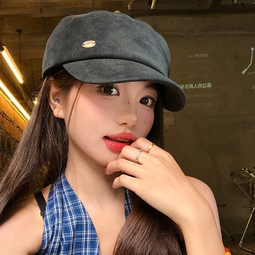 Retro Vintage Suede Beret Flat Brim Y2k Painter Berets Artist Versatile Beanie Cap Women
Retro Vintage Suede Beret Flat Brim Y2k Painter Berets Artist Versatile Beanie Cap Women