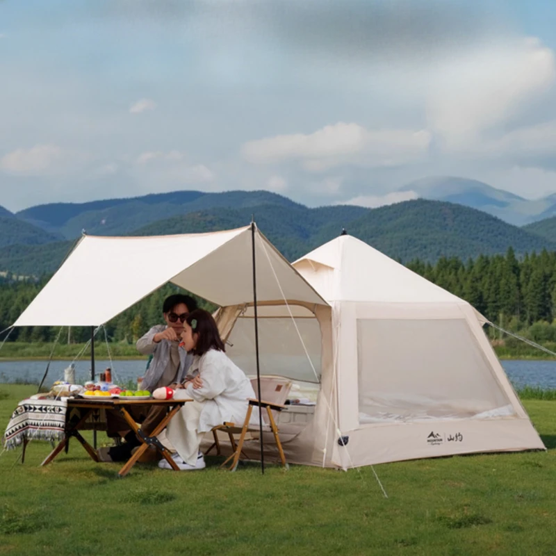 New Style Picnic Canopy Hotel Relax Accent Homestay Canopy Camping Tent Sleep Courtyard Lawn Party Furniture Tentes Lszp
New Style Picnic Canopy Hotel Relax Accent Homestay Canopy Camping Tent Sleep Courtyard Lawn Party Furniture Tentes Lszp