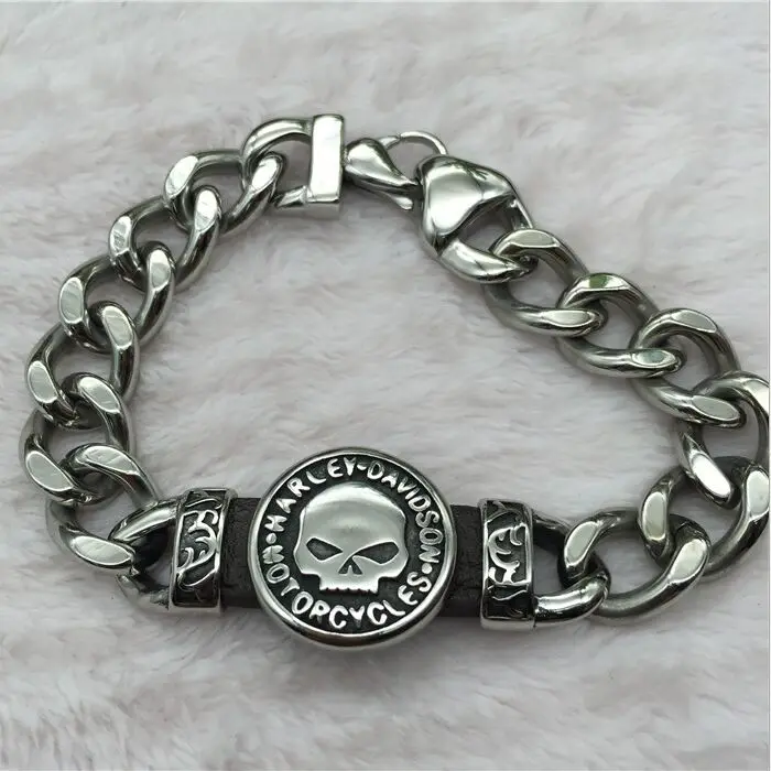 Retro Creative Men's Trend Punk Hip Hop Skull Bracelet Skull Bracelet For Harley-Davidson Pan America ADV1250 PA1250 PANAMERICA
Retro Creative Men's Trend Punk Hip Hop Skull Bracelet Skull Bracelet For Harley-Davidson Pan America ADV1250 PA1250 PANAMERICA