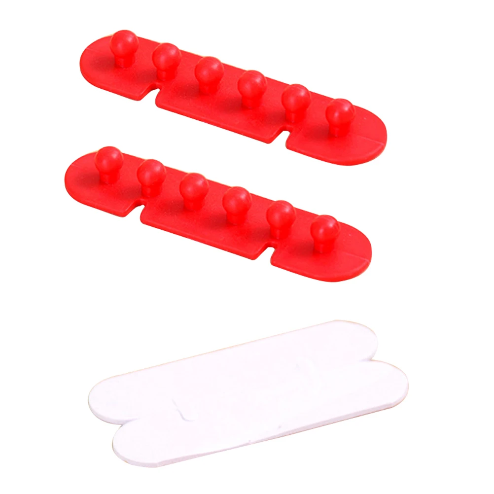 2 pcs Self Adhesive Organizers Wire Cord Holder Desktop Management Abs Material Tidy Cable Holder Vivid Color For Computer Cable
2 pcs Self Adhesive Organizers Wire Cord Holder Desktop Management Abs Material Tidy Cable Holder Vivid Color For Computer Cable
