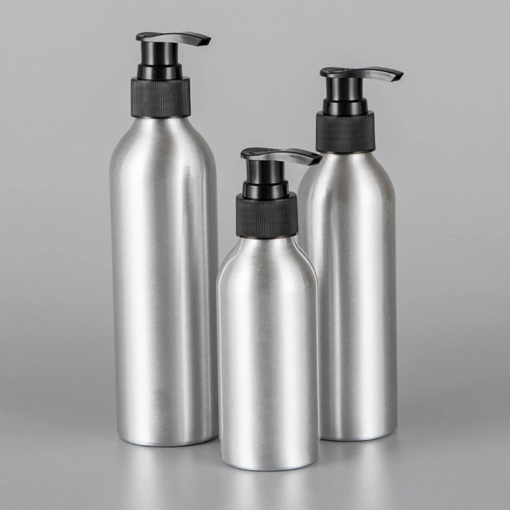 4pcs Aluminum Pump Empty Travel Lotion Dispenser Shampoo Sub Bottle Liquid Storage Press Container Spiral Shower
4pcs Aluminum Pump Empty Travel Lotion Dispenser Shampoo Sub Bottle Liquid Storage Press Container Spiral Shower