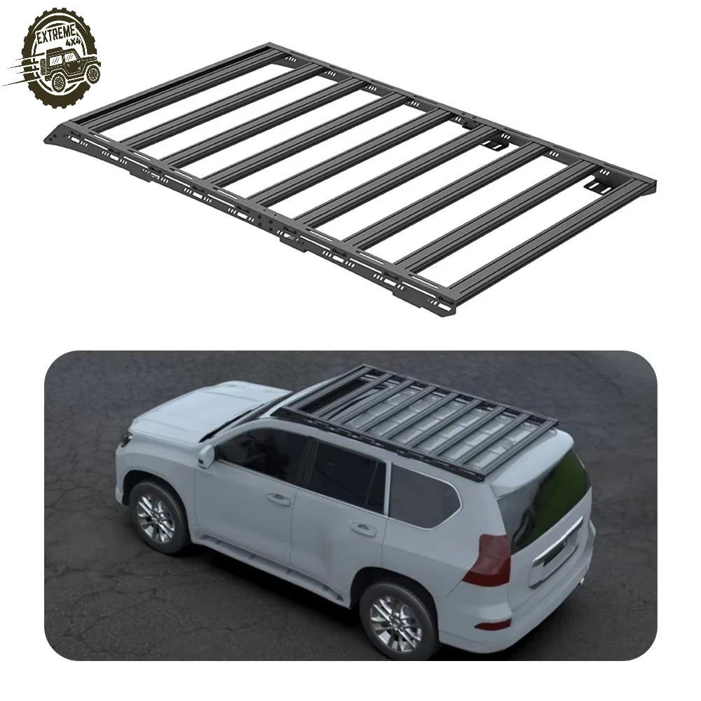 For Lexus GX 460 Steel Roof Rack Off-road Vehicle Accessories Manufacturer Wholesale Aluminum Roof Racks 4x4
For Lexus GX 460 Steel Roof Rack Off-road Vehicle Accessories Manufacturer Wholesale Aluminum Roof Racks 4x4