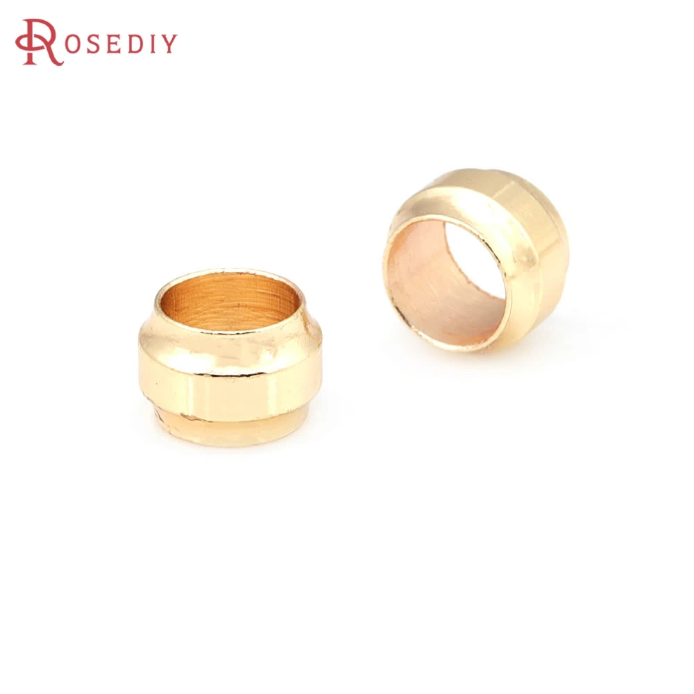 18K Gold Color Brass Round Circle Pattern Large Hole Beads Bracelet Beads High Quality Jewelry Making Bracelet Diy Accessories
18K Gold Color Brass Round Circle Pattern Large Hole Beads Bracelet Beads High Quality Jewelry Making Bracelet Diy Accessories
