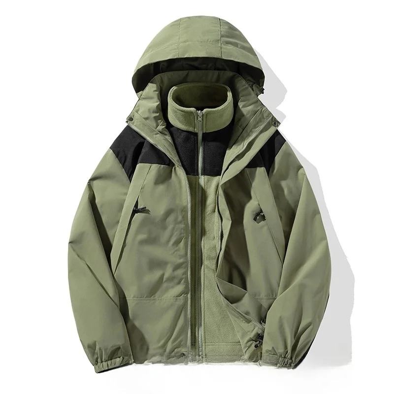 Куртка-трансформер 3-в-1: ветрозащитная, водонепроницаемая, для активного отдыха, повседневная, для альпинизма, для работы, верхняя одежда
Куртка-трансформер 3-в-1: ветрозащитная, водонепроницаемая, для активного отдыха, повседневная, для альпинизма, для работы, верхняя одежда