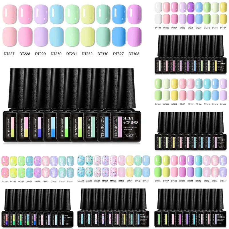 9pcs Macaron Color Gel Nail Polish Set HEMA TPO FREE Semi Permanent Soak Off UV Gel Varnish For Spring Summer Nail Supplies DIY
9pcs Macaron Color Gel Nail Polish Set HEMA TPO FREE Semi Permanent Soak Off UV Gel Varnish For Spring Summer Nail Supplies DIY