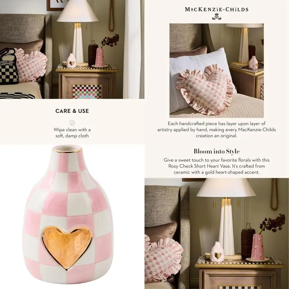 Элегантная розовая и белая керамическая ваза для цветов с уникальным дизайном бутона
Элегантная розовая и белая керамическая ваза для цветов с уникальным дизайном бутона