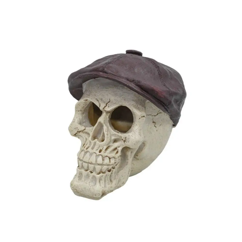 Funny Decorative Skull Head Ornament Simulation Resin Head Bone Model Realistic Skull Head Statue Landscape
Funny Decorative Skull Head Ornament Simulation Resin Head Bone Model Realistic Skull Head Statue Landscape