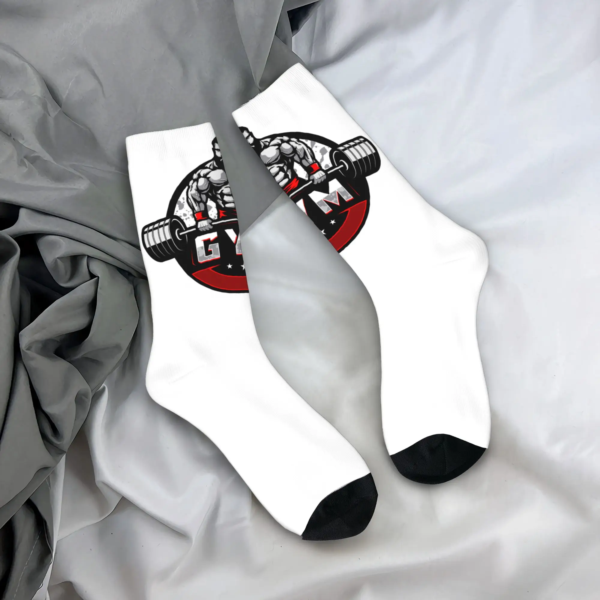 Custom Cute Bodybuilding Gym Socks Women Men Warm 3D Printed Fitness Muscle Football Sports Socks
Custom Cute Bodybuilding Gym Socks Women Men Warm 3D Printed Fitness Muscle Football Sports Socks