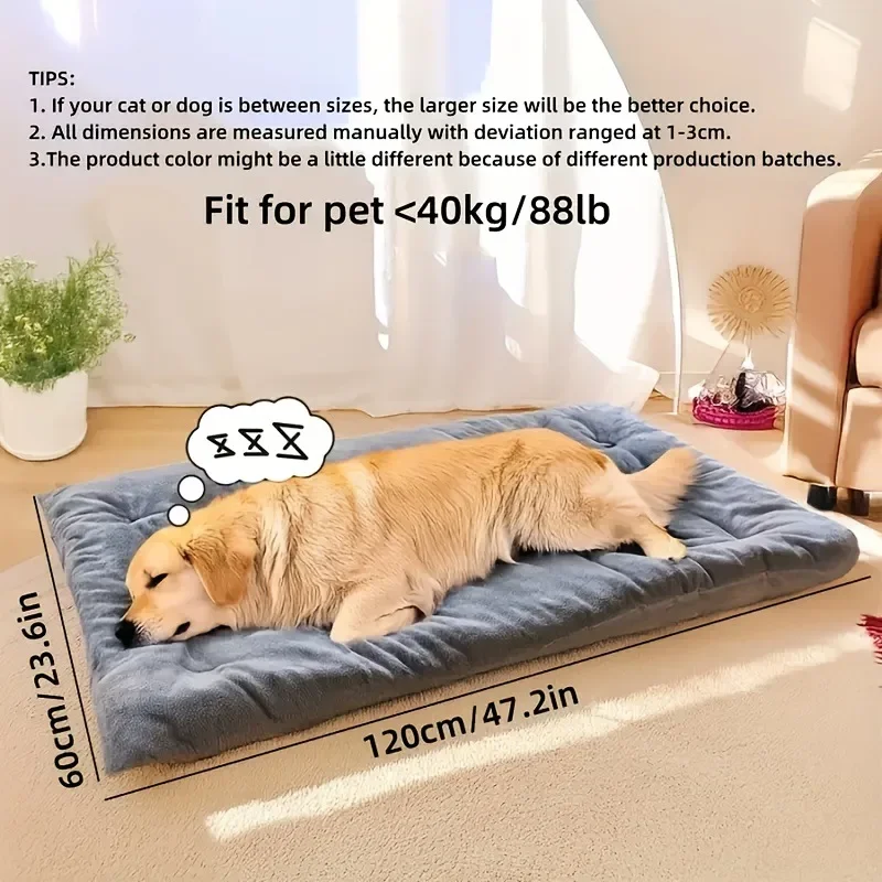 High Quality Dog Pet Beds Extra Large Plush Dog Bed Ultra Soft Polyester Pet Mat Thickened Rectangle Cats Dogs Bed Couch
High Quality Dog Pet Beds Extra Large Plush Dog Bed Ultra Soft Polyester Pet Mat Thickened Rectangle Cats Dogs Bed Couch