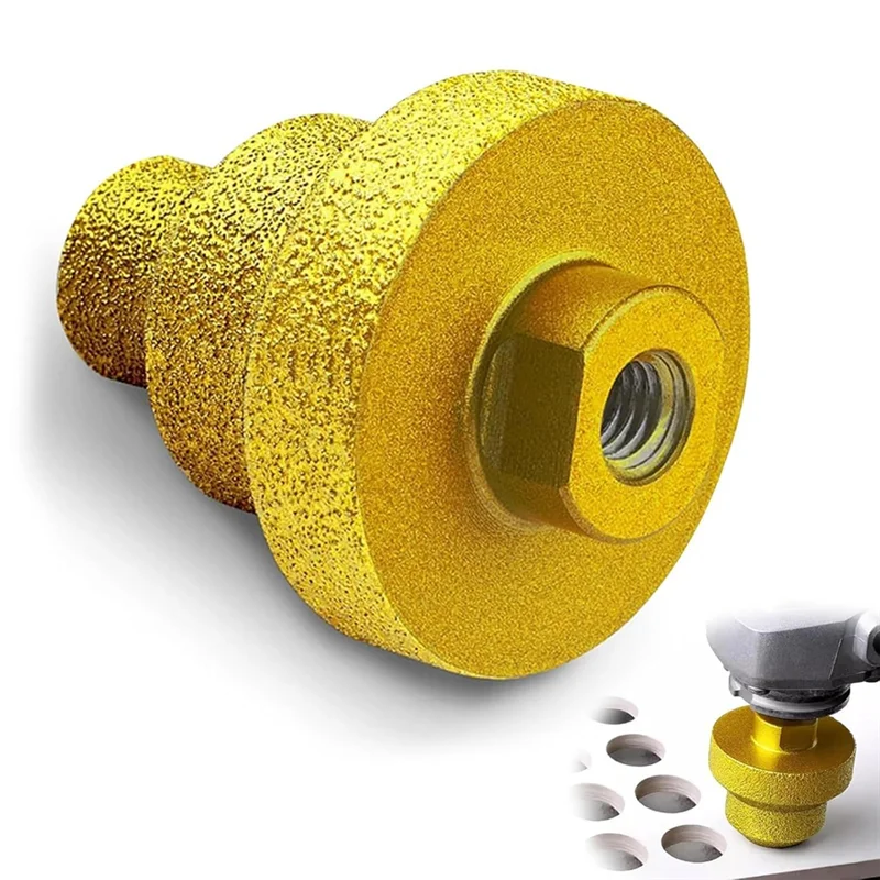 A93E-Three-Step Diamond Drill Bit M10 Brazed Diamond Tower Drill For Metal, Concrete, Tile & Stone
A93E-Three-Step Diamond Drill Bit M10 Brazed Diamond Tower Drill For Metal, Concrete, Tile & Stone
