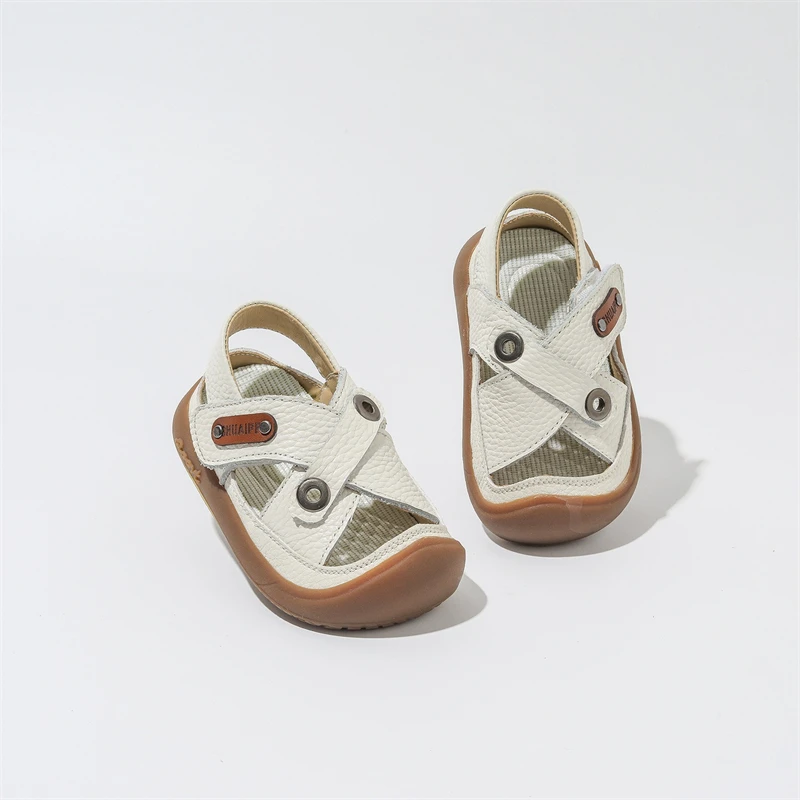 Summer Baby Girls Boys Genuine Leather Sandals Children Casual Sandals Newborn Infant Shoes Soft Sole Non-slip Kids Beach Shoes
Summer Baby Girls Boys Genuine Leather Sandals Children Casual Sandals Newborn Infant Shoes Soft Sole Non-slip Kids Beach Shoes