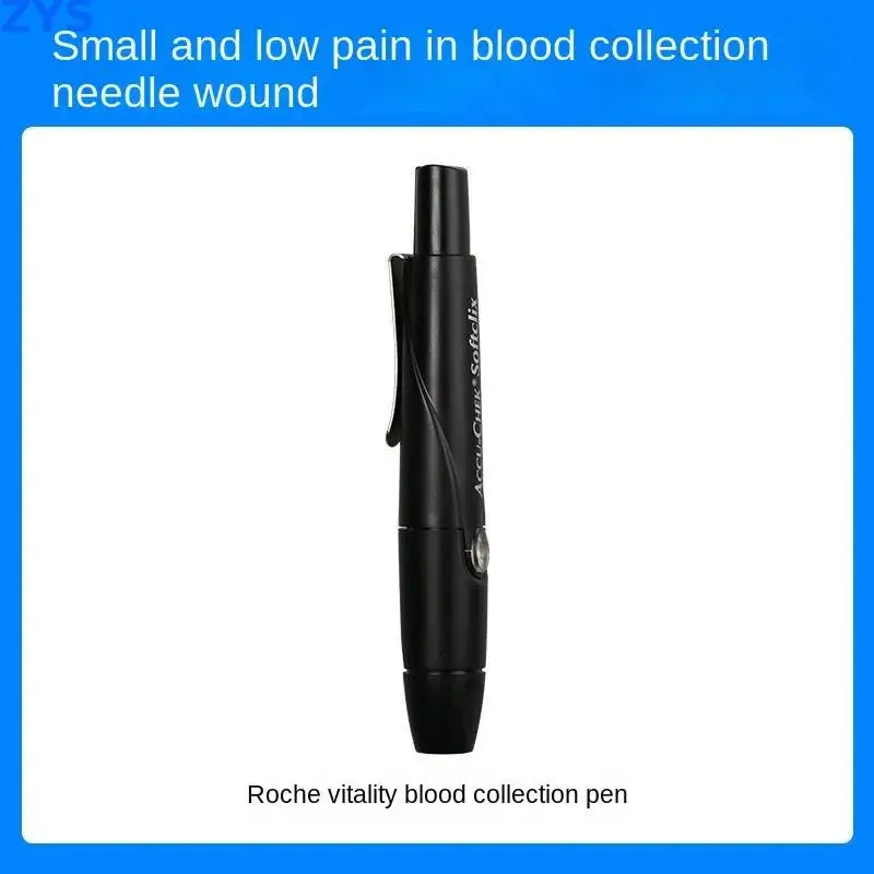 Accu-chek Blood Collection Pen With Multi Level Adjustment Vitality Intelligent Aviation Universal Pen And 50PCS
Accu-chek Blood Collection Pen With Multi Level Adjustment Vitality Intelligent Aviation Universal Pen And 50PCS