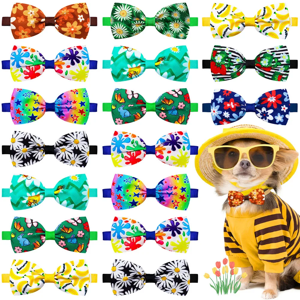50/60/80pcs Summer Dog Bowties Pet Cat Bows Daisy Flower Decoraion Puppy Bowties Collar for Small Dogs Pet Accessories Supplier
50/60/80pcs Summer Dog Bowties Pet Cat Bows Daisy Flower Decoraion Puppy Bowties Collar for Small Dogs Pet Accessories Supplier