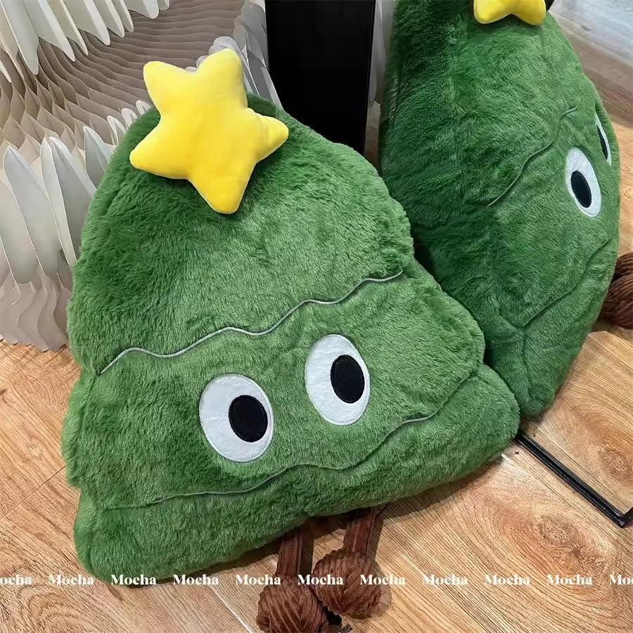 Christmas Tree Throw Pillow Big-Eyed Plush Toy Through-Window Tatami Cushion Dormitory Sofa Decorative Soft Stuffed Animal Gift
Christmas Tree Throw Pillow Big-Eyed Plush Toy Through-Window Tatami Cushion Dormitory Sofa Decorative Soft Stuffed Animal Gift