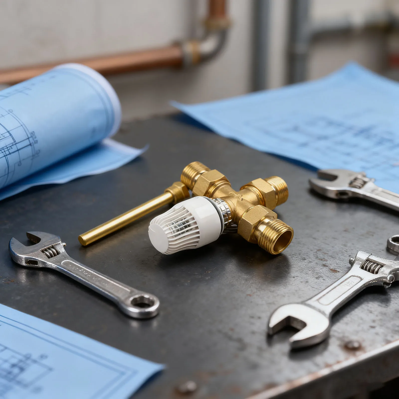 Гидравлический переключающий клапан с внешним датчиком температуры, трехходовой, 1 дюйм, для постоянной температуры воды в системх подогрева пола
Гидравлический переключающий клапан с внешним датчиком температуры, трехходовой, 1 дюйм, для постоянной температуры воды в системх подогрева пола